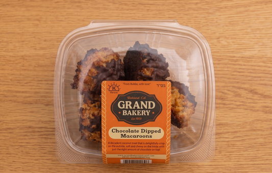 Chocolate-Dipped Macaroons